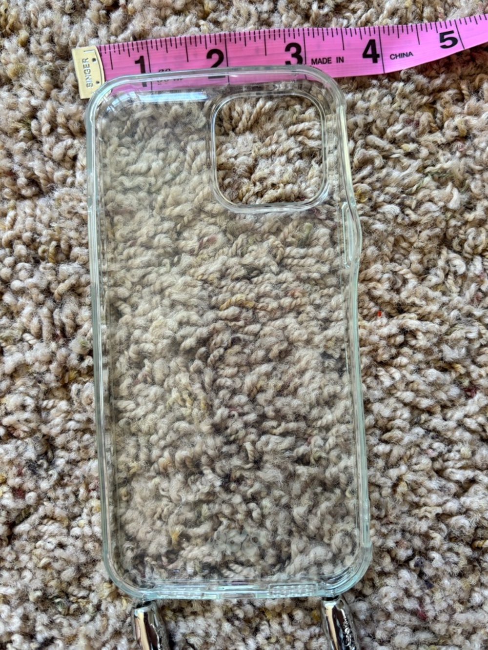 Pearl Beaded Phone Strap - White - Picture 6 of 10